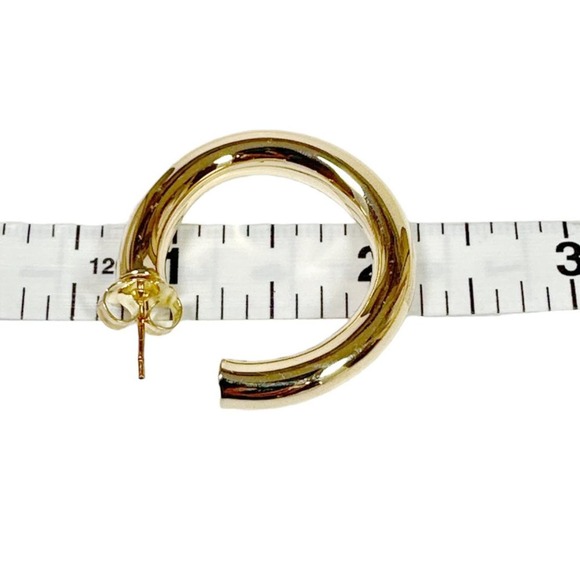 L GEORGE Designs Kennedy Hoop Earrings - Picture 5 of 5